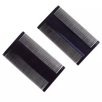 Двойная расческа, цвет черный