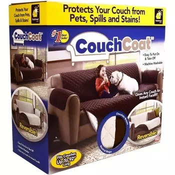 Двустороннее покрывало для кресла Couch coat