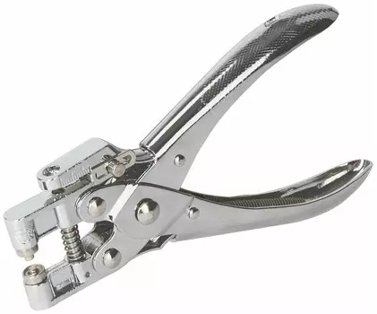 Дырокол BRAUBERG HL-1 227792 на 1 отверстие 30 листов, серебристый