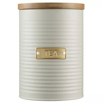 Емкость для хранения чая Otto кремовая 1,4 л