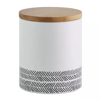 Емкость для хранения Monochrome средняя белая 1 л