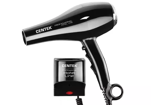 Фен Centek CT-2251 Black 2200Вт 2 режима мощности, 2 режима температуры + холодный обдув