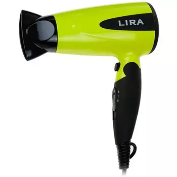 Фен Lira LR 0701, yellow/black