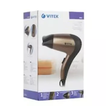 Фен Vitek (2 режима нагрева) VT-2270(BN)