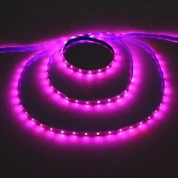 Фитолента светодиодная Luazon, 5 В, SMD5050, 2 м, IP20, 10.3Вт, 60 LED/м, USB, мультиспектр