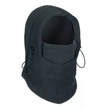 Флисовая шапка маска, Темно-серая