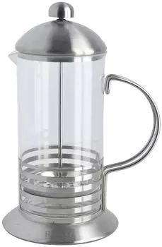 Френч-пресс REGENT inox (0.6 л) бесцветный/серебристый