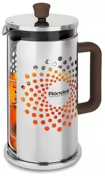 Френч-пресс Rondell Mocco RDS-1232 (1 л) стальной
