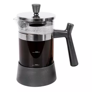 Френч-пресс Taller TR-2319 Колин (0,6 л) черно-серый