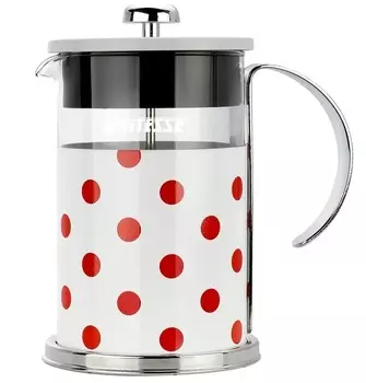 Френч-пресс Vitesse VS-2623 (0,8 л) красный