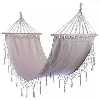 Гамак 200х80 см, хлопок, бежевый