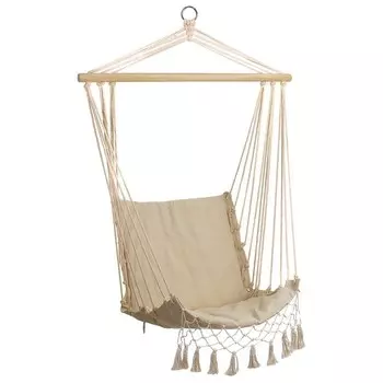 Гамак М-F05, 96х50 см, хлопок, бежевый