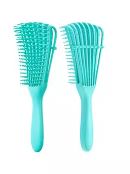 Гибкая расческа - Послушные волосы, бирюзовый