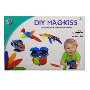 Гибкий магнитный конструктор Diy Magkiss