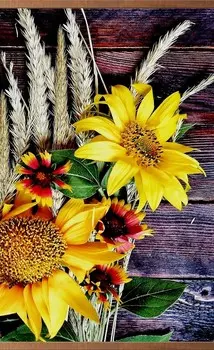 Гибкий настенный обогреватель - ДО Подсолнухи 500 Вт