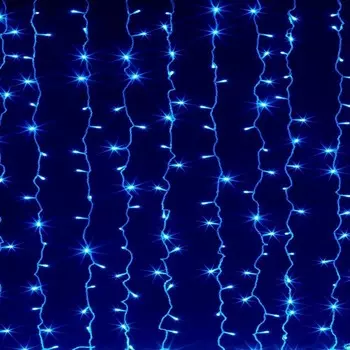 Гирлянда - Занавес, прозрачная, 2*2 м