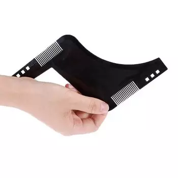 Гребень - шаблон для бритья бороды