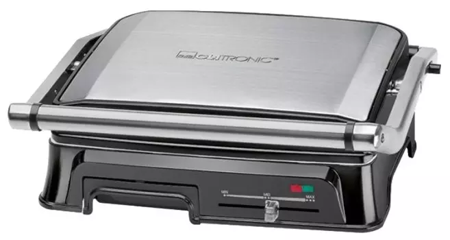 Гриль Clatronic KG 3571, нержавеющая сталь/черный