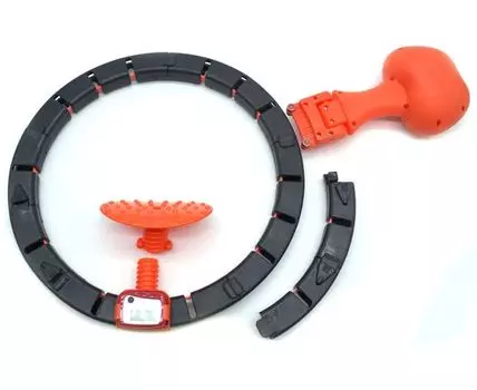 Хулахуп Обруч с утяжелением и счетчиком Hula Hoop That Wont Fall