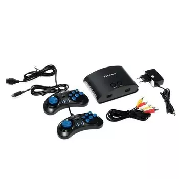 Игровая приставка Sega Магистр Titan 2, 16-bit, 400 игр, 2 геймпада