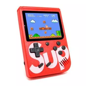 Игровая приставка SUP Gamebox Plus 400 в 1, красный