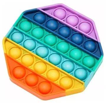 Игрушка антистресс Pop It (Поп Ит) - вечная пупырка, восьмиугольник
