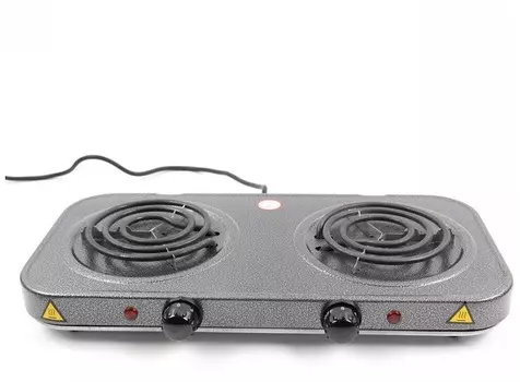 Электрическая плита LUMME LU-3620 серебряный жемчуг