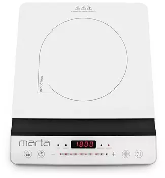 Электрическая плита MARTA MT-4210 белый жемчуг, белый