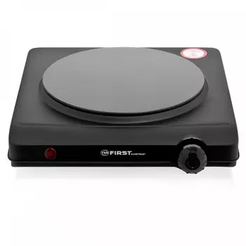 Электроплитка инфракрасная First FA-5096-1, 1250 Вт, чёрный