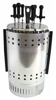 Электрошашлычница Пикник ЭШВ-1,25/220 (6 шампуров, цвет серебристый)