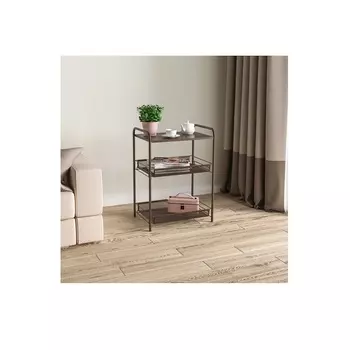 Этажерка Ладья 33С Э557 М (LADYA 33C storage rack) Медный антик