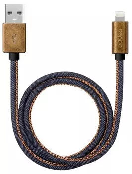 Кабель Deppa Jeans USB - Apple Lightning