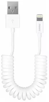 Кабель Deppa USB - Apple Lightning (72120/72121) 1.5 м, белый