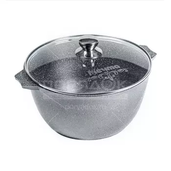 Кастрюля 6л АП Гранит арт 46701 (5) Посуда Люкс .