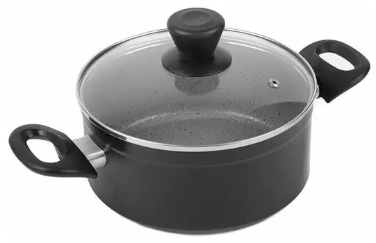 Кастрюля ENDEVER Stone, 4 л, grey