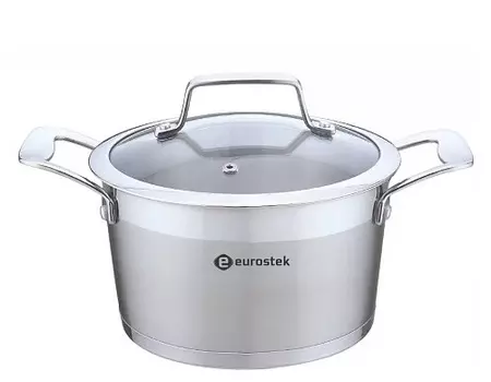 Кастрюля из нержавеющей стали EUROSTEK ES-1024
