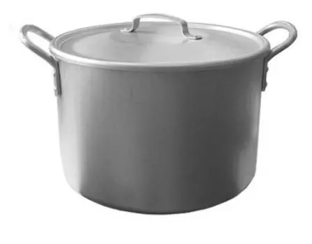 Кастрюля Калитва 17402, 40 л, серебристый