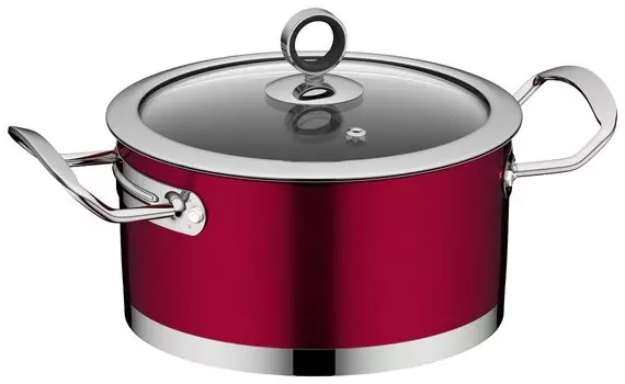 Кастрюля Nadoba Cervena, 2.3 л, красный
