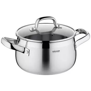 Кастрюля Nadoba Vorsa, 3.2 л, стальной