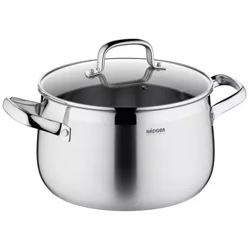 Кастрюля Nadoba Vorsa, 7.1 л, серебро