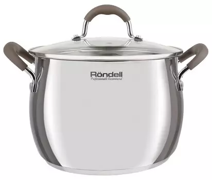 Кастрюля Rondell Konzept, 6 л, стальной