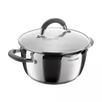 Кастрюля с крышкой 18см 2,3л Rondell Flamme 023RDS RDS-023
