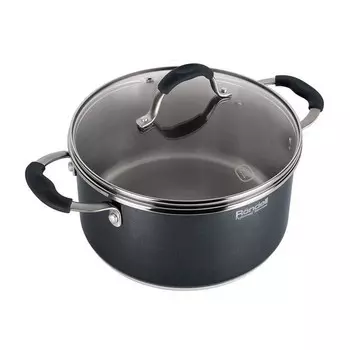 Кастрюля с крышкой 24см 4,7л Rondell Stern 019RDS RDS-019