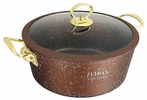 Кастрюля со стеклянной крышкой Zeidan Z-50369