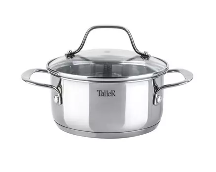 Кастрюля Taller Элиас, 1.5 л, серебристый