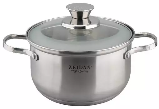 Кастрюля Zeidan Z50282, 2.3 л, серебристый