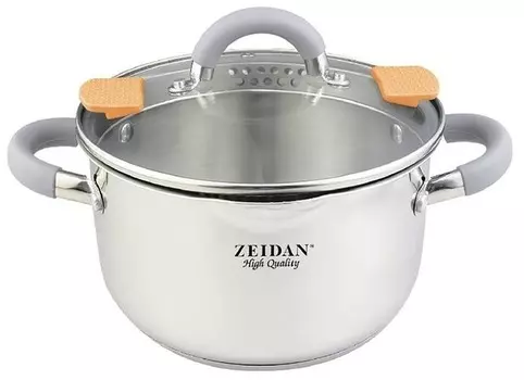 Кастрюля Zeidan Z50289, 2.9 л, серебристый