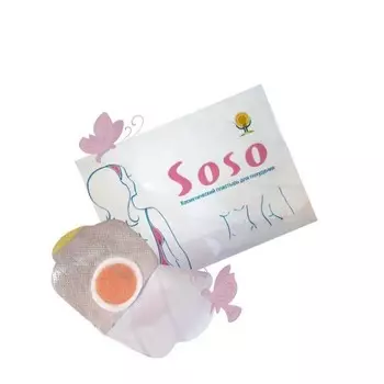 Китайский пластырь для похудения Soso