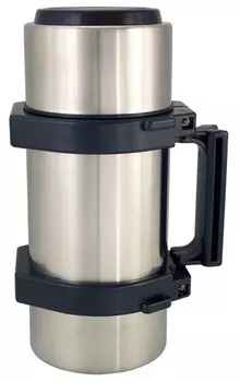 Классический термос Амет Турист K, 1 л серебристый