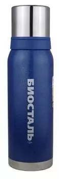 Классический термос Biostal NBA-1200 Охота, 1.2 л синий